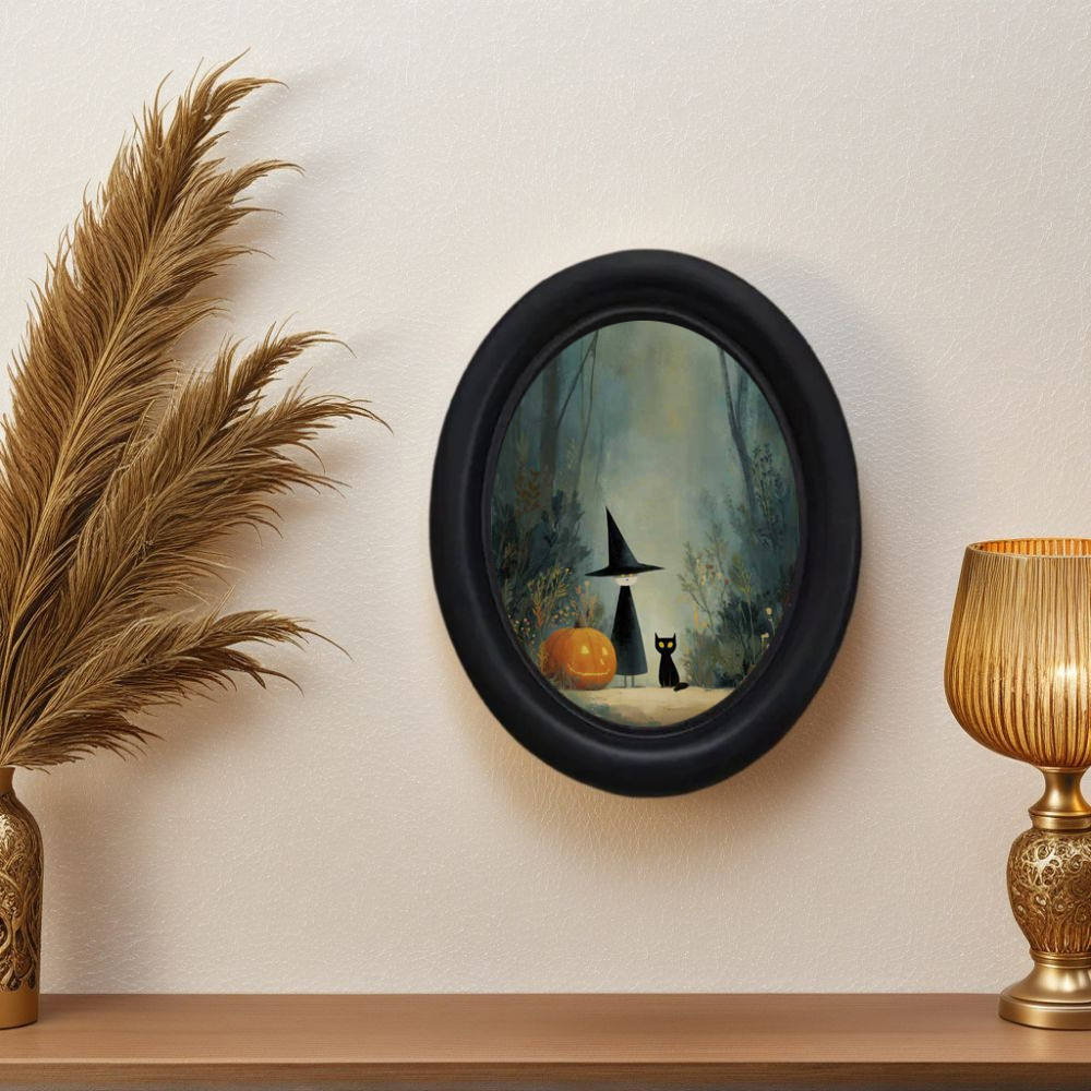 Office Furniture Warehouse - A 3D Vintage Halloween Witch and