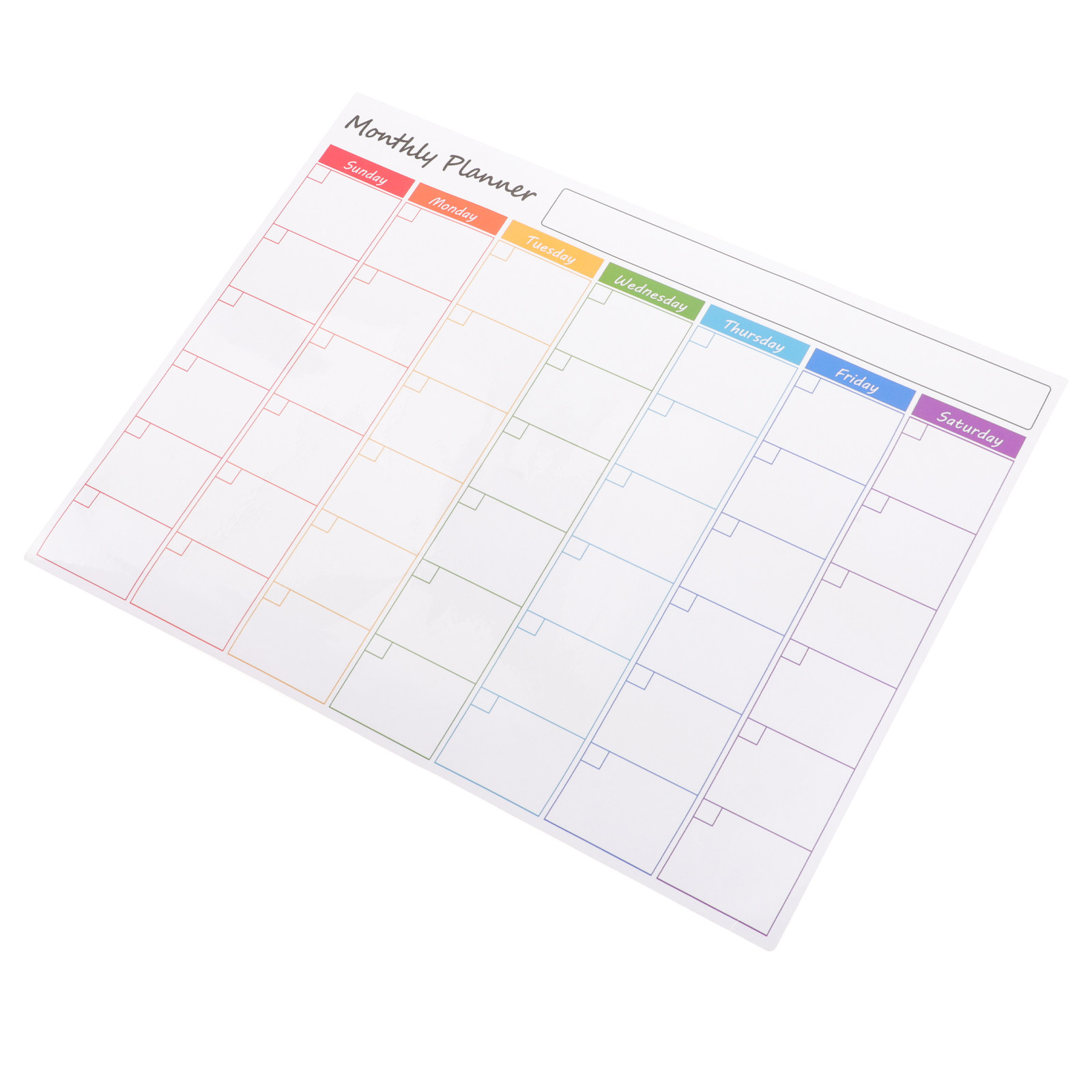 Magnetic Whiteboard Calendar - Calendar Schedule Can Be Written Planner