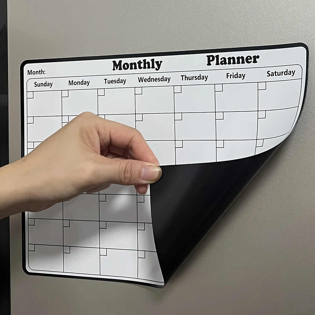 Magnetic Refrigerator Dry Eras - огляд і ціна Magnetic Whiteboard Calendar