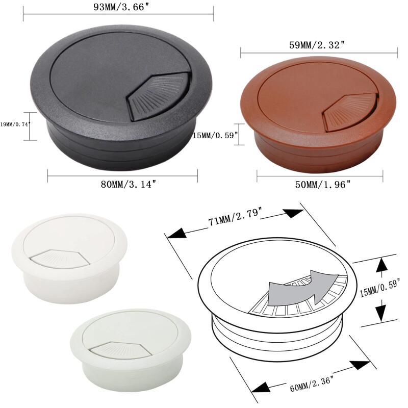 1Pcs Cable Hole Cover Cord Gro - огляд і ціна Office Furniture Warehouse