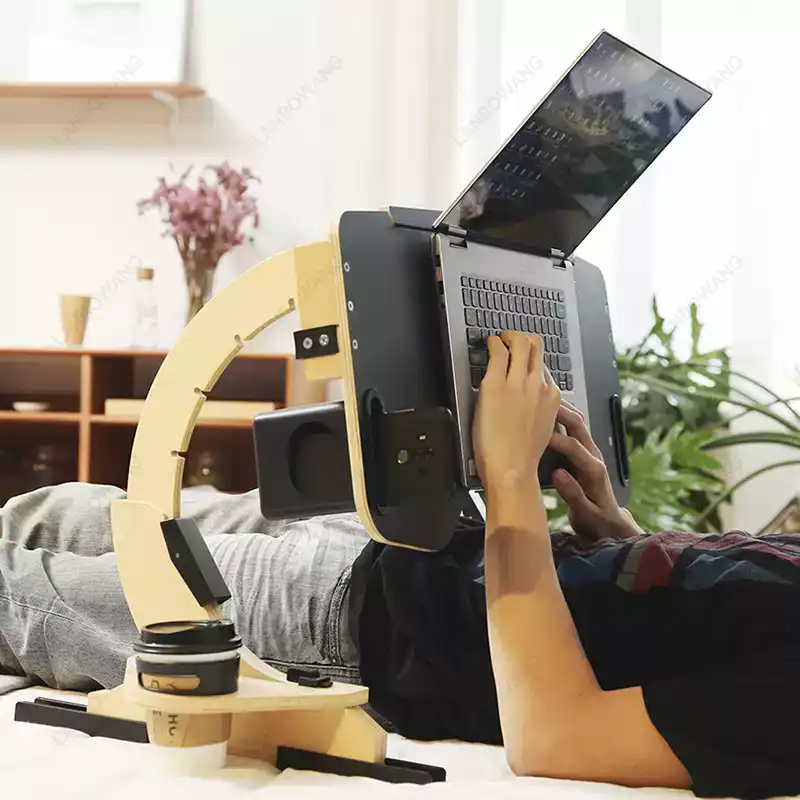 Aluminum Alloy Folding Lap Des - огляд і ціна Adjustable Laptop Table