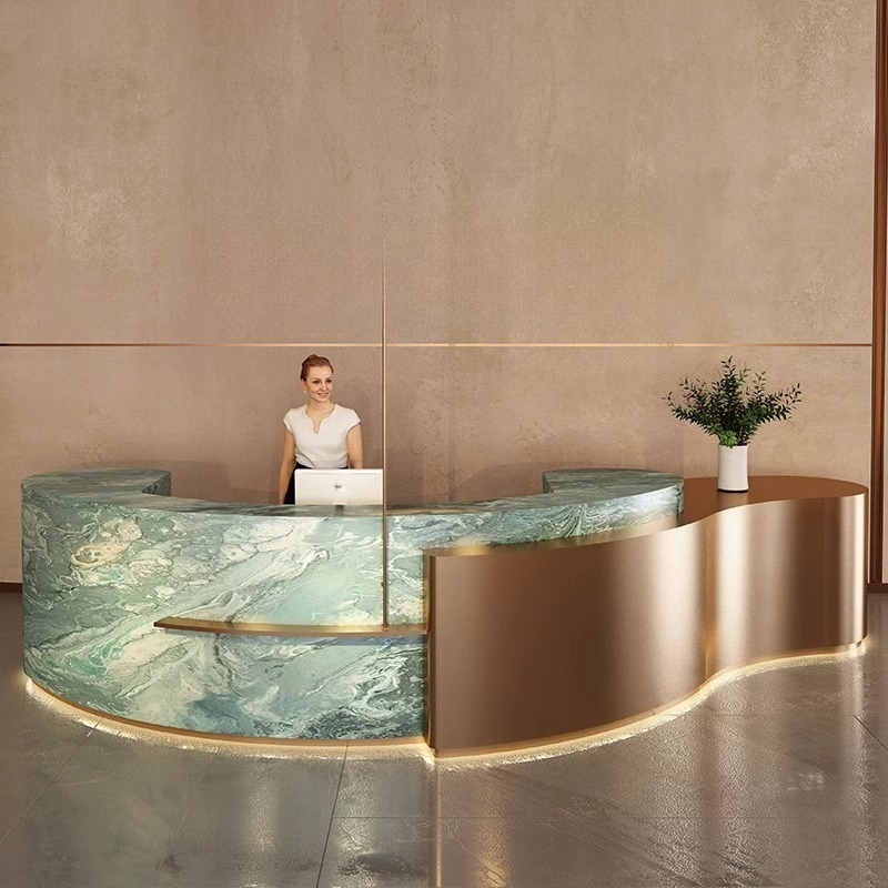 Hotel Minimalist Reception Des - огляд і ціна Office Furniture Services