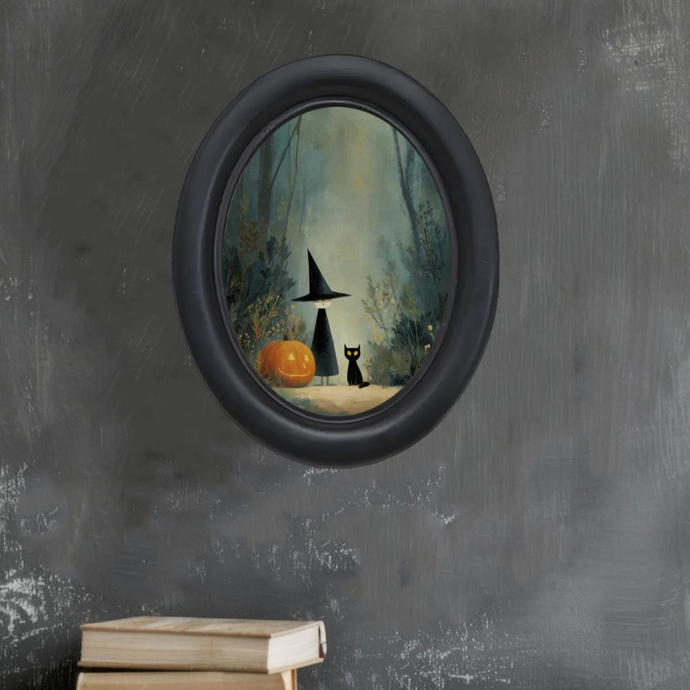 A 3D Vintage Halloween Witch a - огляд і ціна Office Furniture Warehouse