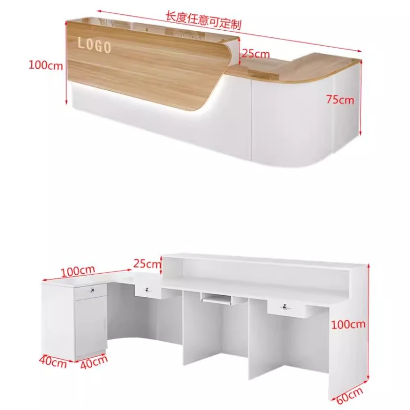 Storage Luxury Reception Desk  - огляд і ціна Office Furniture Bali