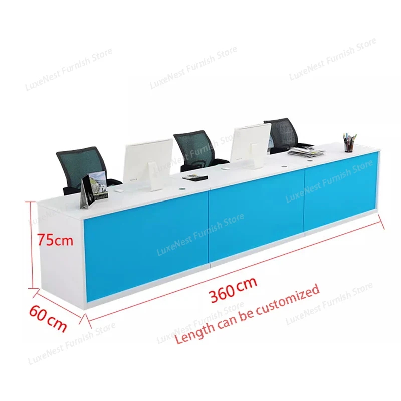 Nordic Salon Reception Desks C - огляд і ціна Office Furniture Bali