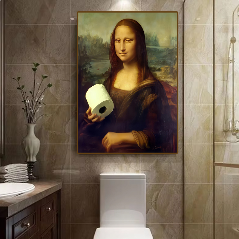 1pc Funny Abstract Bathroom To - огляд і ціна Office Furniture Warehouse