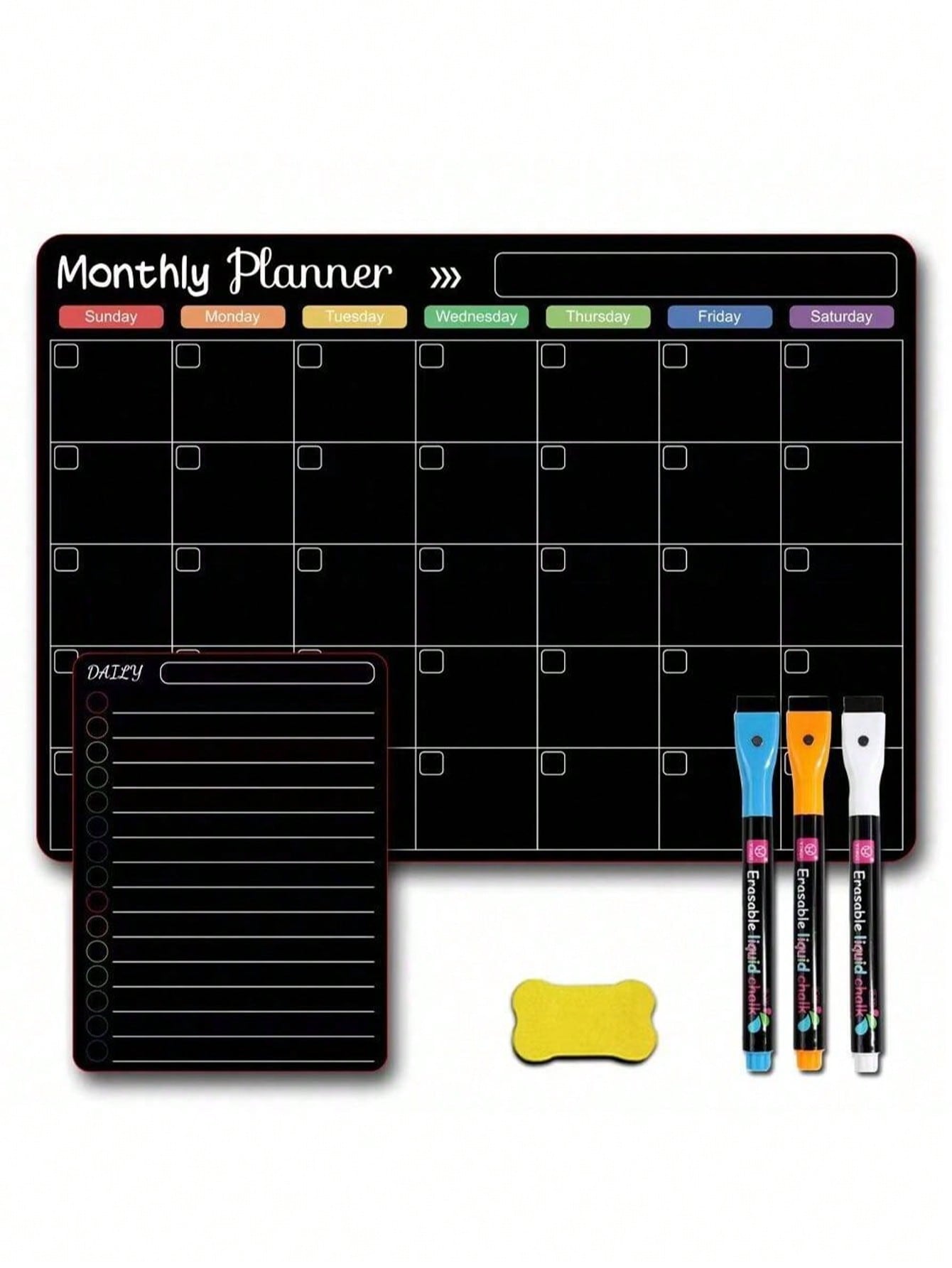 Magnetic Erasable Refrigerator - огляд і ціна Magnetic Whiteboard Calendar
