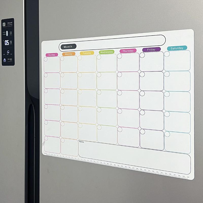 Magnetic Refrigerator Dry Eras - огляд і ціна Magnetic Whiteboard Calendar